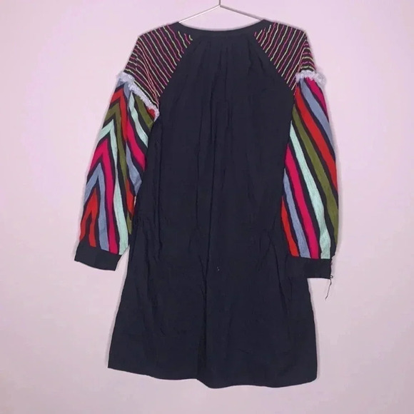 Anthropologie Chantik Chevron Embellished Dress Size Small - Picture 8 of 8